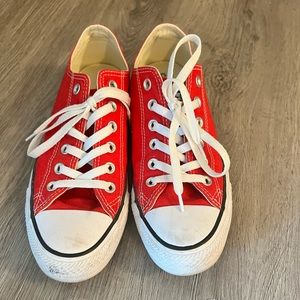 Red converse